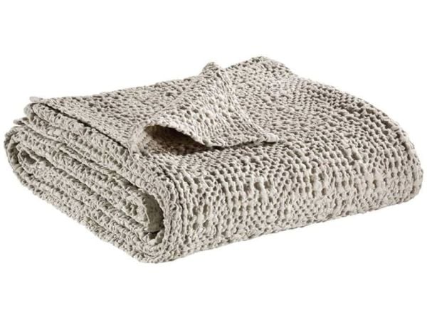 VIVARAISE TANA BLANKET Linen 140X200