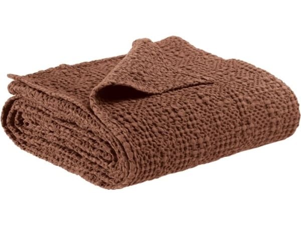 VIVARAISE TANA BLANKET Tobacco140X200