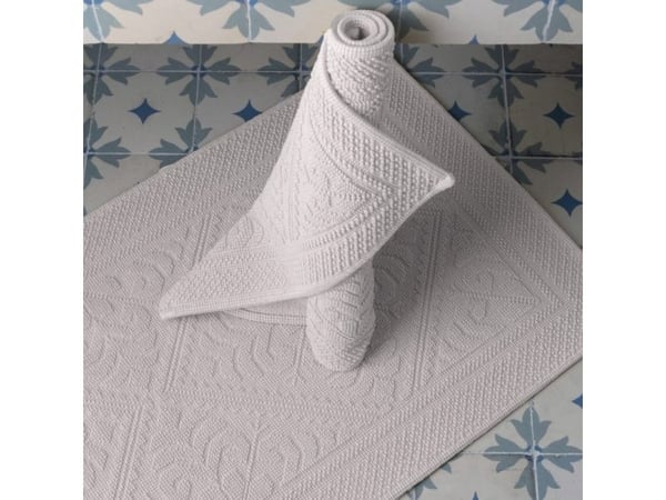 VIVARAISE ENZO BATH MAT Snow 54X110