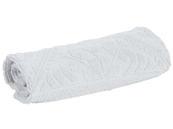 VIVARAISE ENZO BATH MAT Snow 70X140