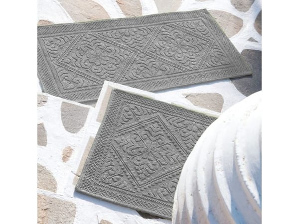 VIVARAISE ENZO BATH MAT Grey 54X110