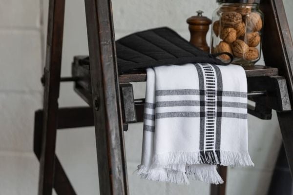 VIVARAISE JONA GLOV+POTHOLD Black 15X30