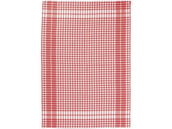 VIVARAISE PETITS CARREA TOWL Red50X70 VIVARAISE PETITS CARREA TOWL Red50X70