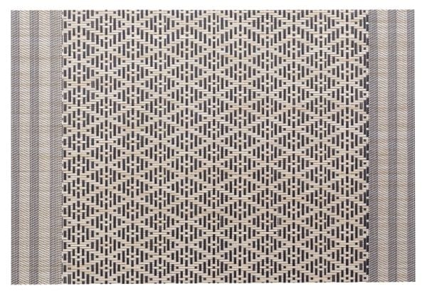 VIVARAISE KADRA PLACEMT Nat/Bla 33X45
