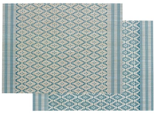 VIVARAISE KADRA PLACEMAT Peacock 33X45