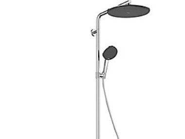 HG Raindance Alive S Puro - Showerpipe 300 1jet EcoSmart termostat, Krom