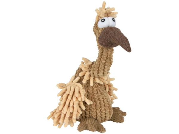 TRIXIE Vulture Gustav Dog Toy, Hund, Plysjleke, Brun, Stoff, Plysh, 240 mm