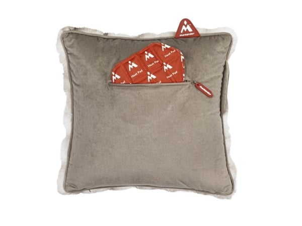Pude til Montador® Heat Pads™, pels/taupe