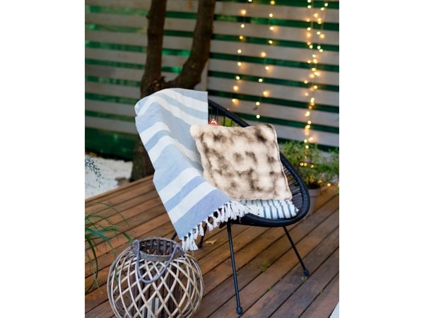 Pude til Montador® Heat Pads™, pels/taupe