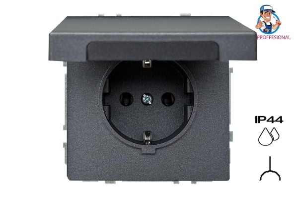 Liregus Socket Ikl16-208-01.M/Bm Modern Bl