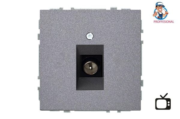 Liregus Tv Socket Itvl-1-01.M/Bm Modern Bl