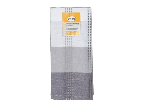 Okko kjøkkenhåndklestett Pmm/Kt11r 40x60 cm 3 deler