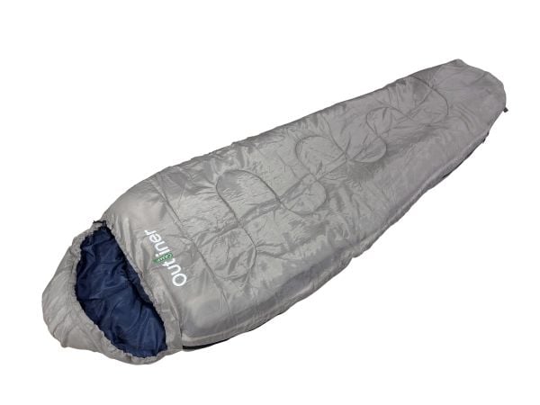 Sovsäck Outliner, blå/grå, höger, 220 cm