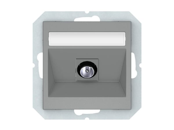 TV SOCKET GREY TVL01-02 QR1000