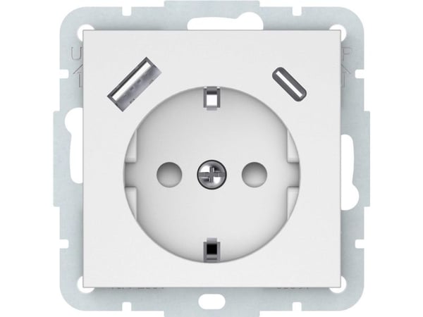Vilma Socket+Usb-A+C Wmat Rp16-002-22/A+C Qr
