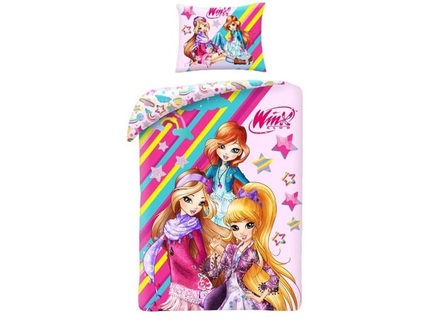 Winx Club -vuodevaatteet ? 140x200 cm ? puuvillaa ? Winx Club -vuodevaatteet ? 140x200 cm ? puuvillaa ?