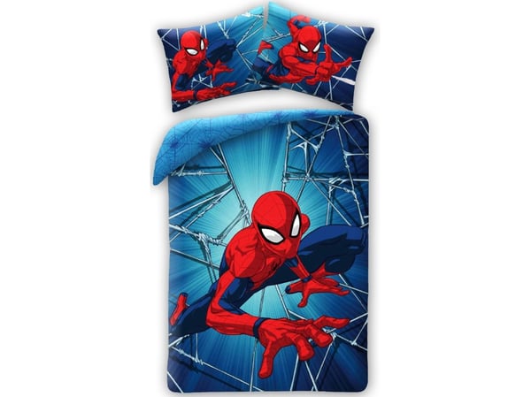 Spider-Man sengetøy 140 x 200 cm i 100 % bomull