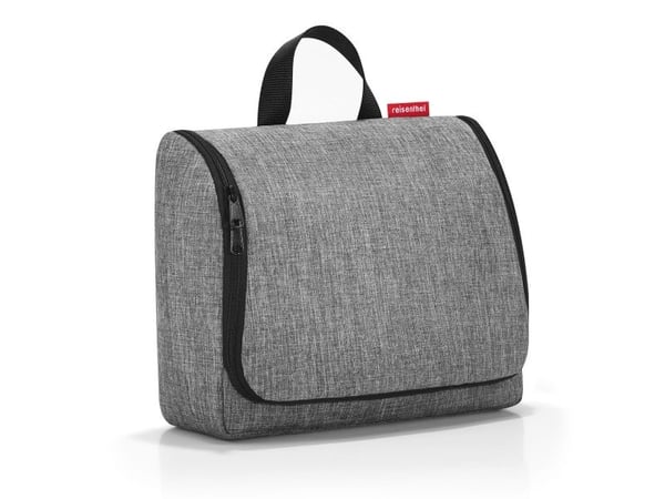 Reisenthel toiletbag XL, Polyester, Grå, Monokromatisk, Glidelås, 4 l, 280 mm