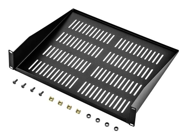 Renkforce RF-3432144, Hylle, SPCC, Sort, 1 stykker, 2,25 kg