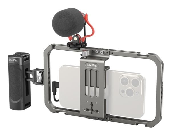 SmallRig 3384C, Videosett, Sort, Grå, Rød, Aluminium, Silikon, Alle merker, 2 år, LED