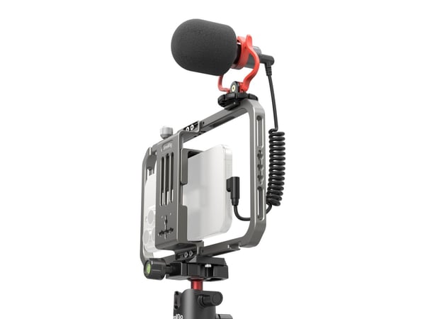 SmallRig 3384C, Videosett, Sort, Grå, Rød, Aluminium, Silikon, Alle merker, 2 år, LED