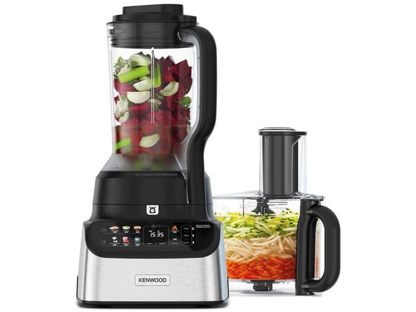 Kenwood MultiPro OneTouch, 3 L, Musta, Ruostumaton teräs, Painikkeet, 1,5 L, Muovi, Muovia, Muovia