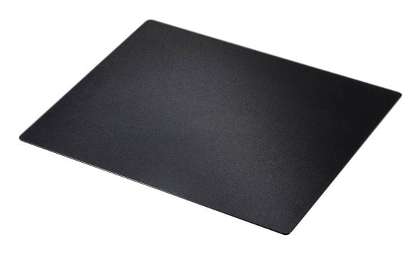 Renkforce RF-6697026, Sort, Monokromatisk, Glass, Musematte til gaming