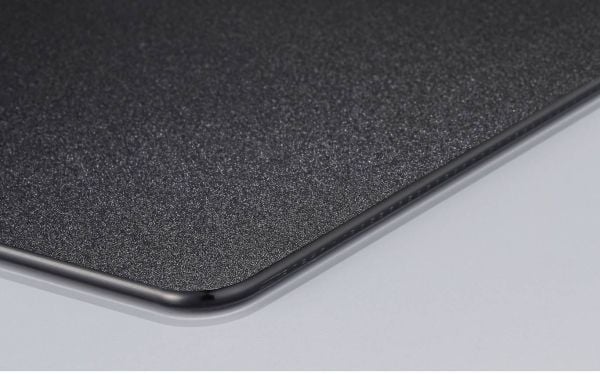 Renkforce RF-6697026, Sort, Monokromatisk, Glass, Musematte til gaming