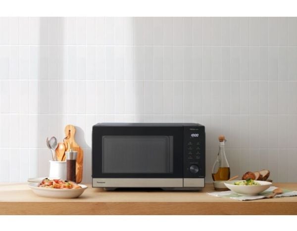 Panasonic NN-SD38QSEPG, Bänkdiskmaskin, Enbart mikrovågsugn, 29 l, 1000 W, Inbyggd display, LCD
