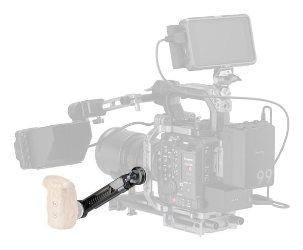 SmallRig 5206, Akrylonitril-butadien-styren (ABS), Aluminium, Polykarbonat (PC), Silikon, Rustfritt stål, Sort, 1/4"-20, 196 mm, 38 mm, 35,4 mm