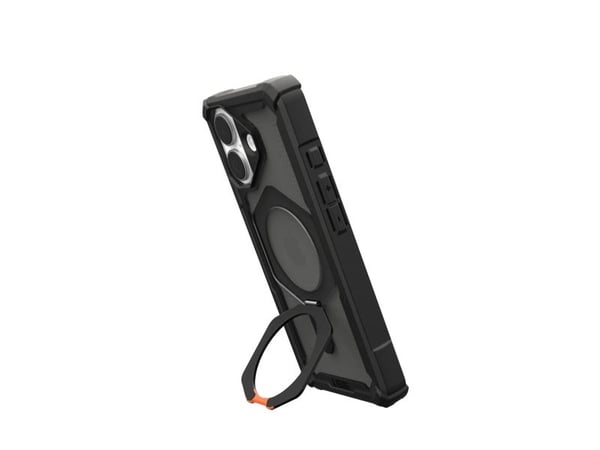 Urban Armor Gear 114526114097, Suojus, Apple, iPhone 17, 16 cm (6.3"), musta, Oranssi