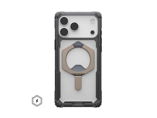 UAG iPhone 17 Pro Max Plasma XTE MagSafe - Tuhka/Titaani - UAG iPhone 17 Pro Max Plasma XTE MagSafe - Ash/Titaani