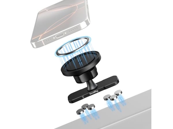 SmallRig 5460, Mobiltelefon/smarttelefon, Passiv holder, Innendørs, Sort
