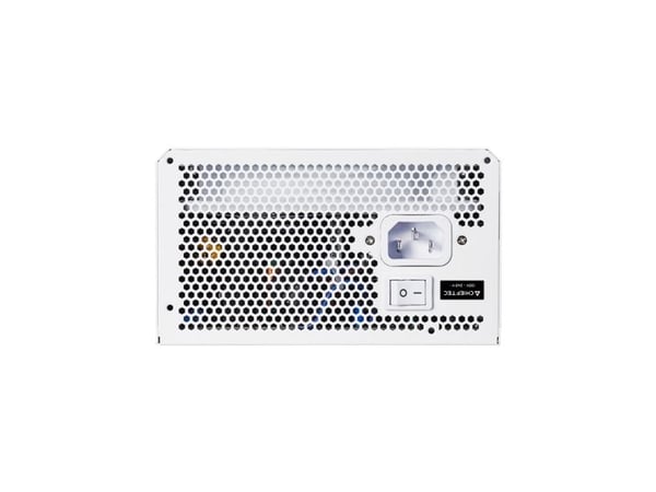 Chieftec VEGA M PPG-750-CW - Strømforsyning (intern) - ATX12V 3.1/ EPS12V - 80 PLUS Gold - AC 100-240 V - 750 watt - aktiv PFC - hvit