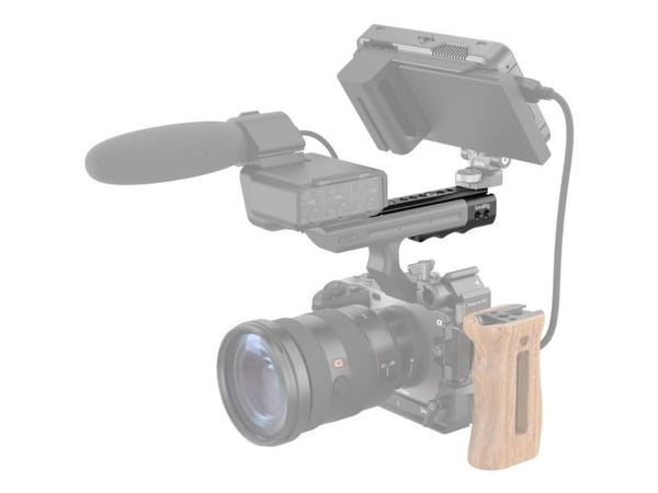 SmallRig MD3490, Adapter for håndtaksforlengelse, Sort, Aluminium, 1/4, 3/8", China, Sony FX30 / FX3 XLR Handle