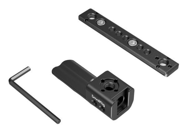 SmallRig MD3490, Adapter for håndtaksforlengelse, Sort, Aluminium, 1/4, 3/8", China, Sony FX30 / FX3 XLR Handle