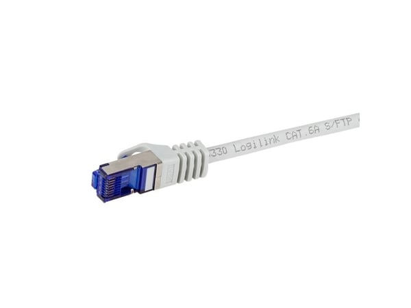 LogiLink Professional Ultraflex - Koblingskabel - RJ-45 (hann) til RJ-45 (hann) - 1.5 m - 6 mm - S/FTP - CAT 7 (kabel) / CAT 6a (kontakter) - halog...