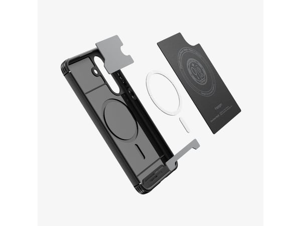 Spigen Core Armor, Mobilskal, Samsung, Galaxy S25 FE, 17 cm (6.7"), Svart