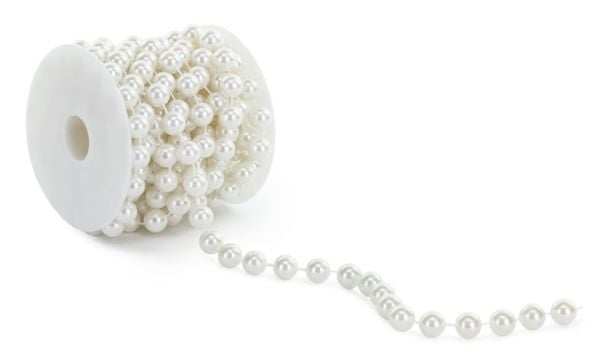 PartyDeco SZP1-070, Perle, Monokromatisk, 5000 mm, 1 stykker