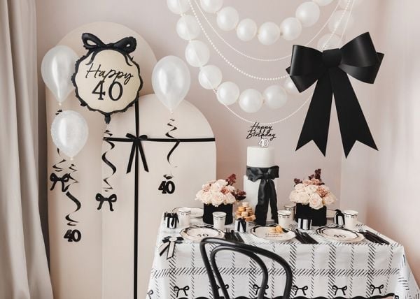 PartyDeco SZP1-070, Perle, Monokromatisk, 5000 mm, 1 stykker