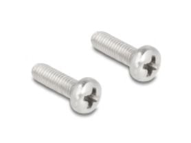 Delock - Nettverksforlengelseskabel - RJ-45 (hann) til RJ-45 (hunn) skrubar - 2 m - S/FTP - CAT 6a - halogenfri, flat - svart