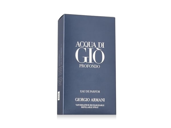 Giorgio Armani Acqua di Giò Profondo Eau De Parfum Påfyllningsbar 100 ml (man)