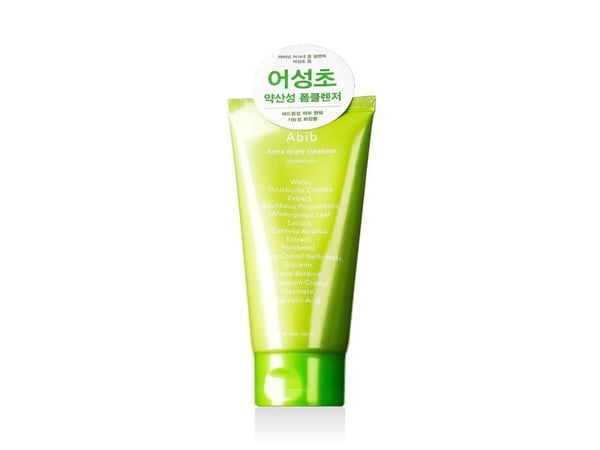 ABIB_Acne Foam Cleaner Heartleaf Vaahtomainen puhdistusaine akneen taipuvaiselle iholle 150ml