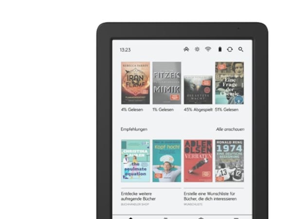 Tolino Shine 3 - eBook-leser - berøringsskjerm