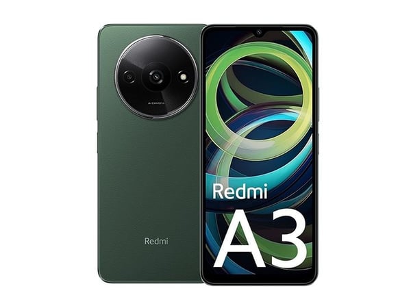 Xiaomi Redmi A3, 17 cm (6.71"), 3 GB, 64 GB, 8 MP, Android 14, Vihreä