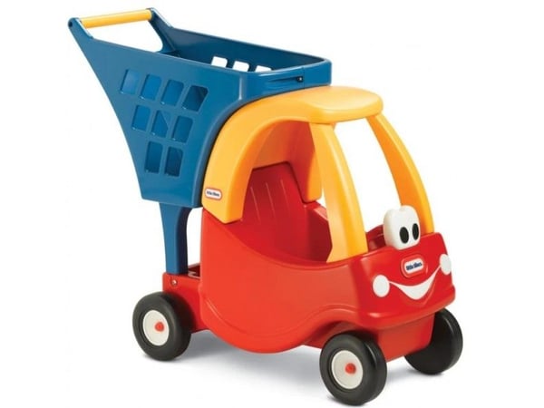Little Tikes tråkk-/skjøretøy Cozy Coupe Shopping Cart