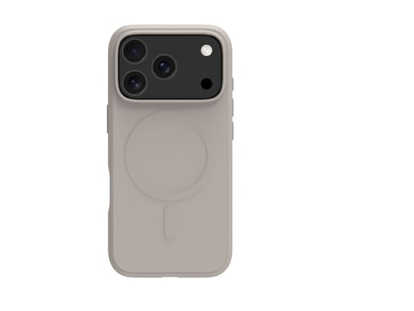 dbramante1928 Greenland Pro - Baksidedeksel for mobiltelefon - MagSafe-samsvar - plastikk - sandstein - for Apple iPhone 17 Pro