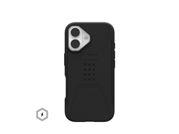 Urban Armor Gear 114547114040, Etui, Apple, iPhone 17, 16 cm (6.3"), Svart