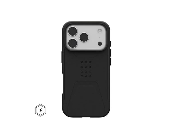 Urban Armor Gear 114545114040, Etui, Apple, iPhone 17 Pro, 16 cm (6.3"), Svart