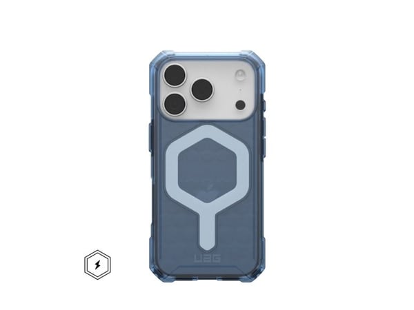 Urban Armor Gear 114540114151, suojakuori, Apple, iPhone 17 Pro, 16 cm (6.3"), sininen